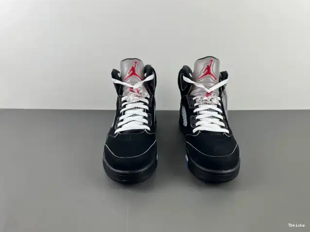 Rep TBK Metallic HF3975-001 Air Jordan 5 Reimagined Black 0613